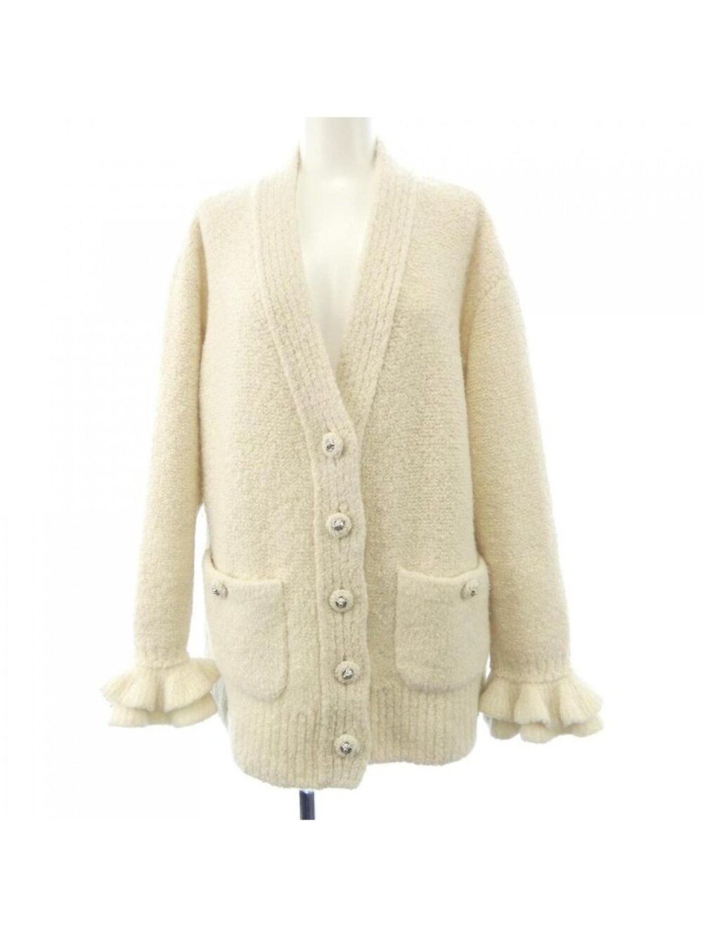 Chanel Cardigan Cashmere White